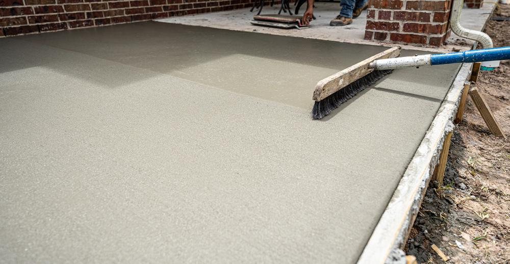 terrasse en béton
